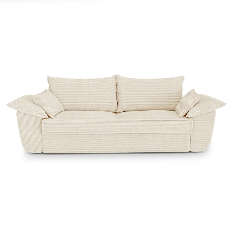 Sia Home Sasha canapé 3 places crème confort enveloppant