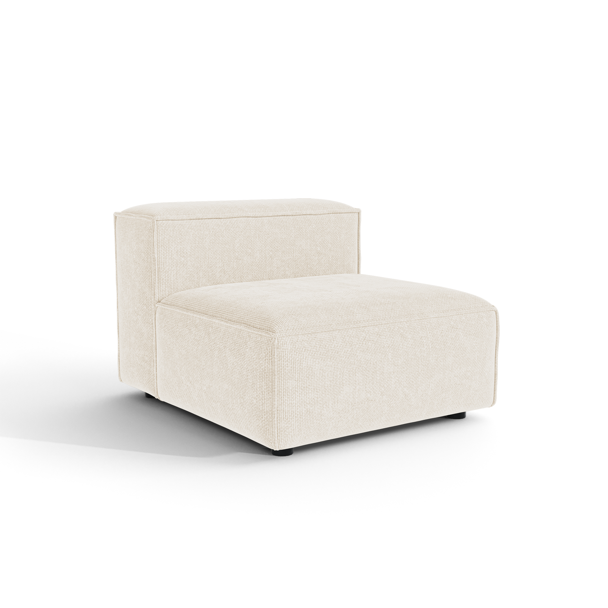 Sia Home Cubi fauteuil crème modulable mousse ressorts