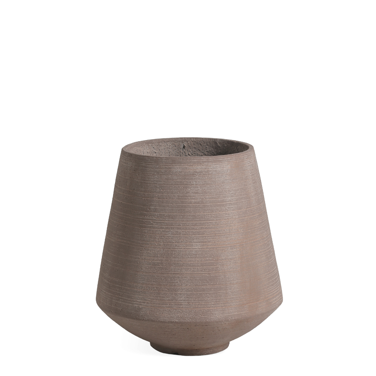 Sia Home Zen cache-pot conique marron 43 cm
