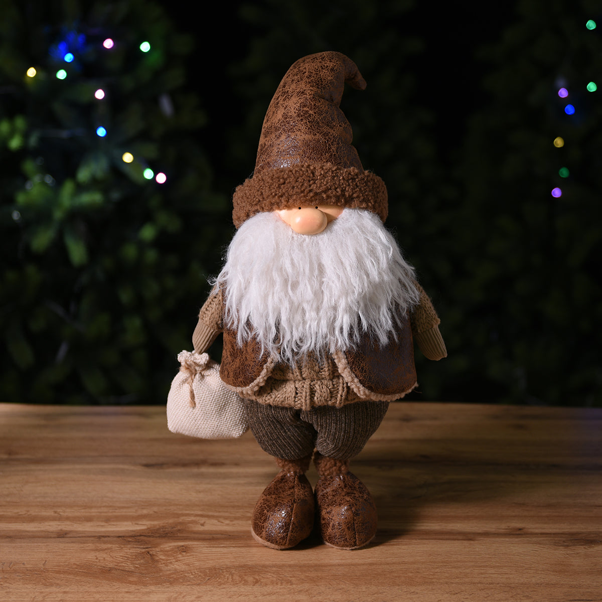 Sia Home Claus Père Noël Figurine 60 cm Crème