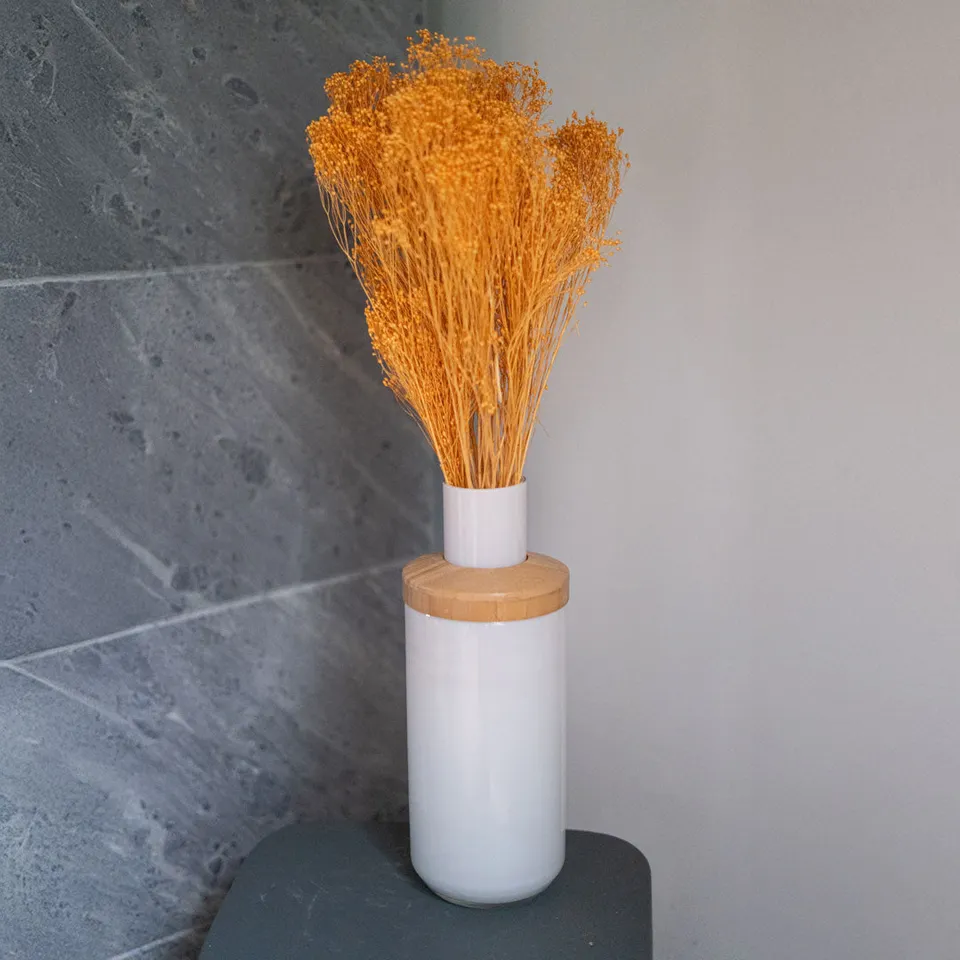 Flowrette Broom Bloom Terracotta fleurs séchées botte x1 cuivre