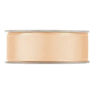 Feuillazur Rungis gros grain ruban décoratif 15mmx20m beige