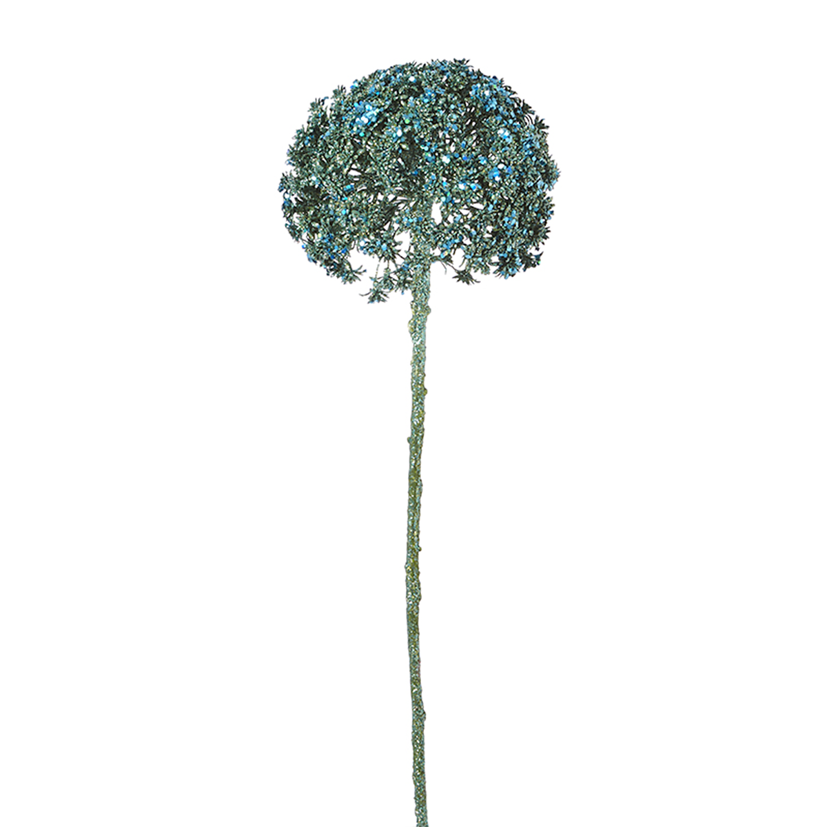 Sia Home Izia tige allium pailleté argenté 90 cm