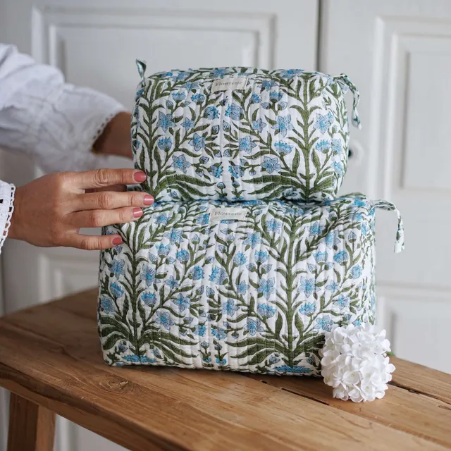 Flowrette Mandawa trousse toilette coton jaune S