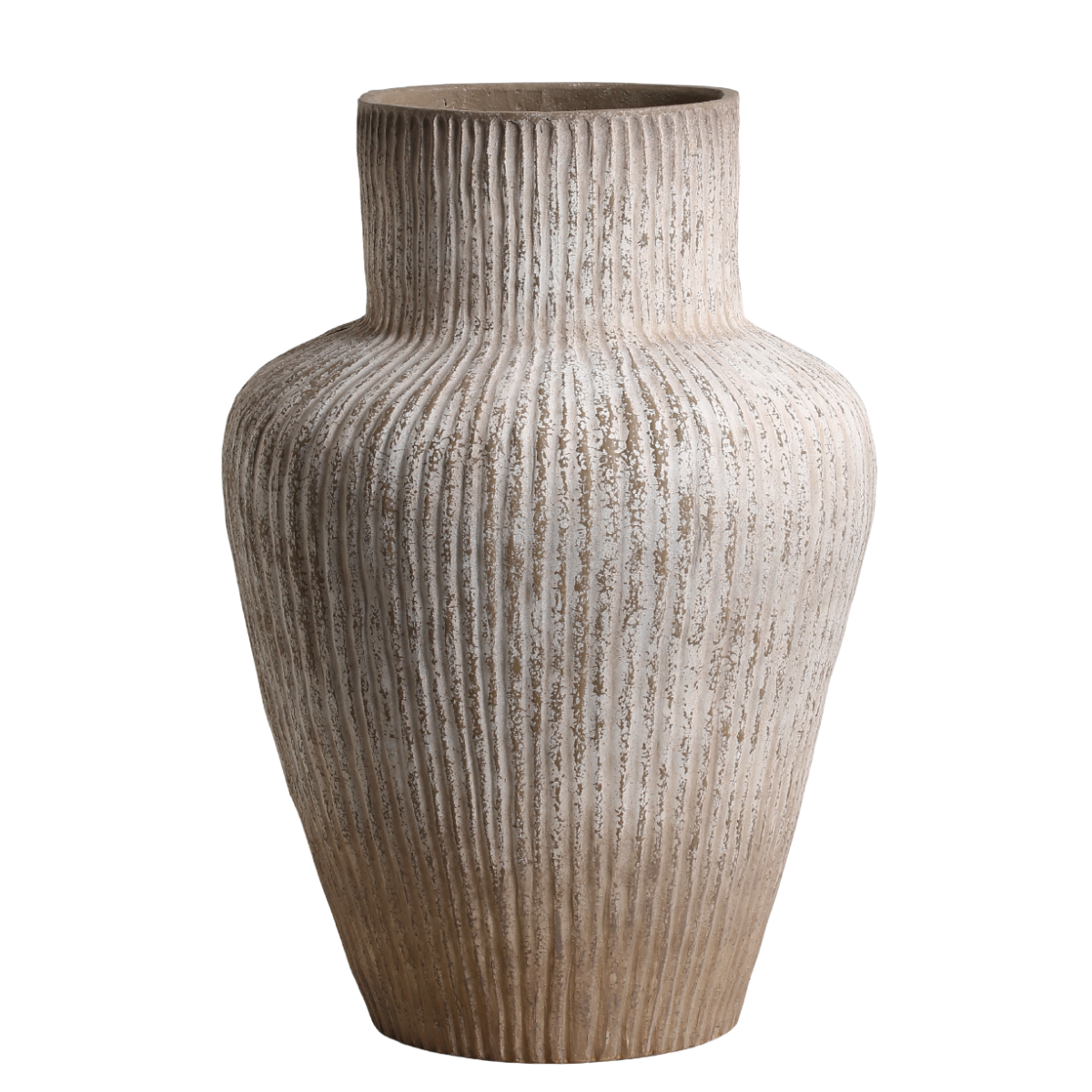 Sia Home Cache-pots Roma 83 cm cache-pot beige fibre ciment
