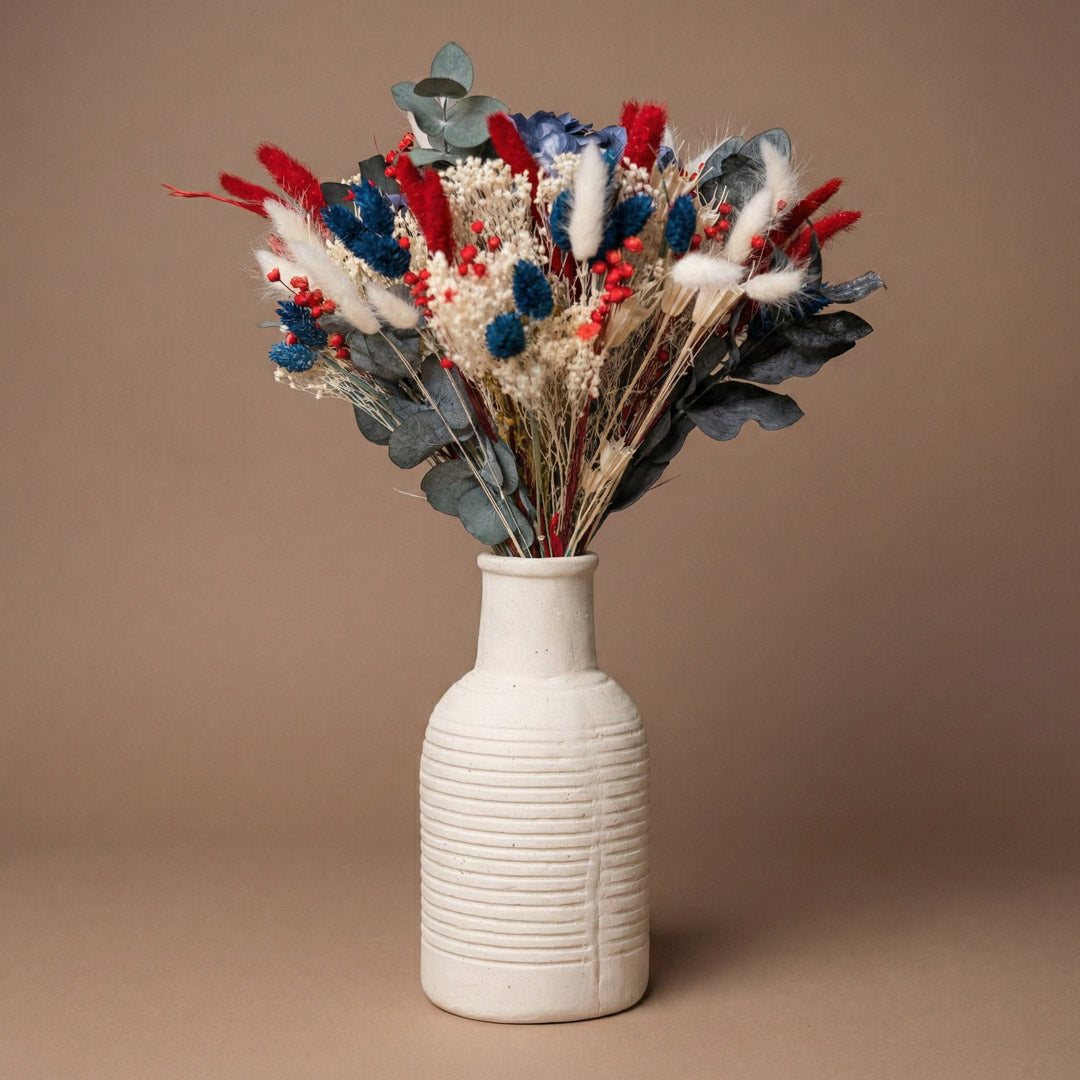 Flowrette Franc-Parler bouquet mixte séché taille Honnête