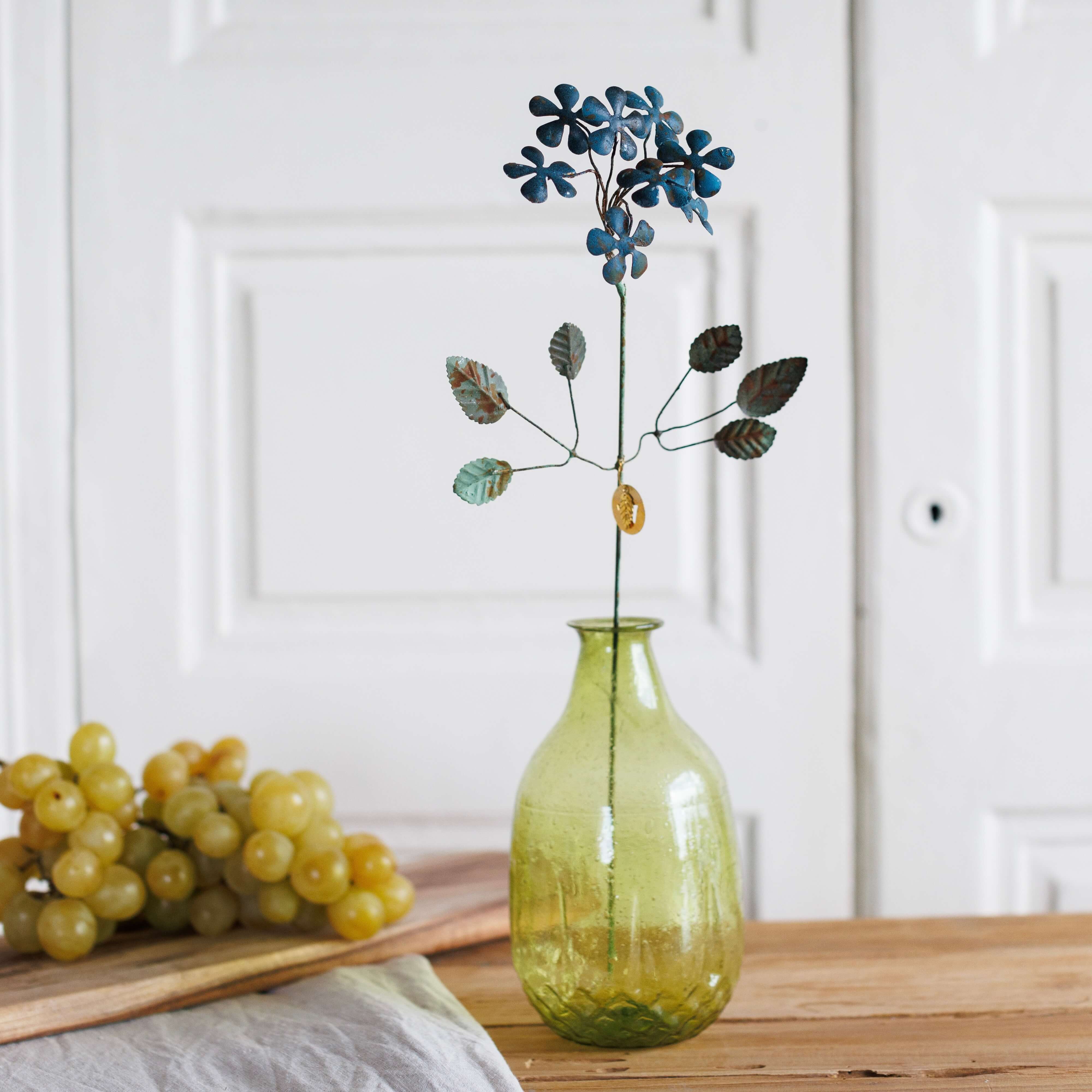 Flowrette Bliss soliflore verre recyclé fait main