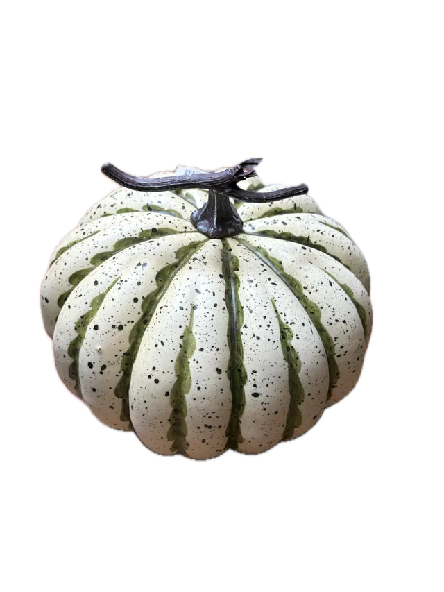 Feuillazur Rungis Citrouille réaliste verte déco automne