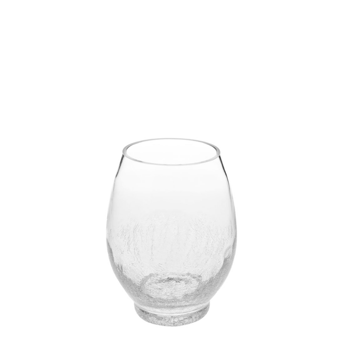 Sia Home Photophore Alba transparent 25 cm verre soufflé