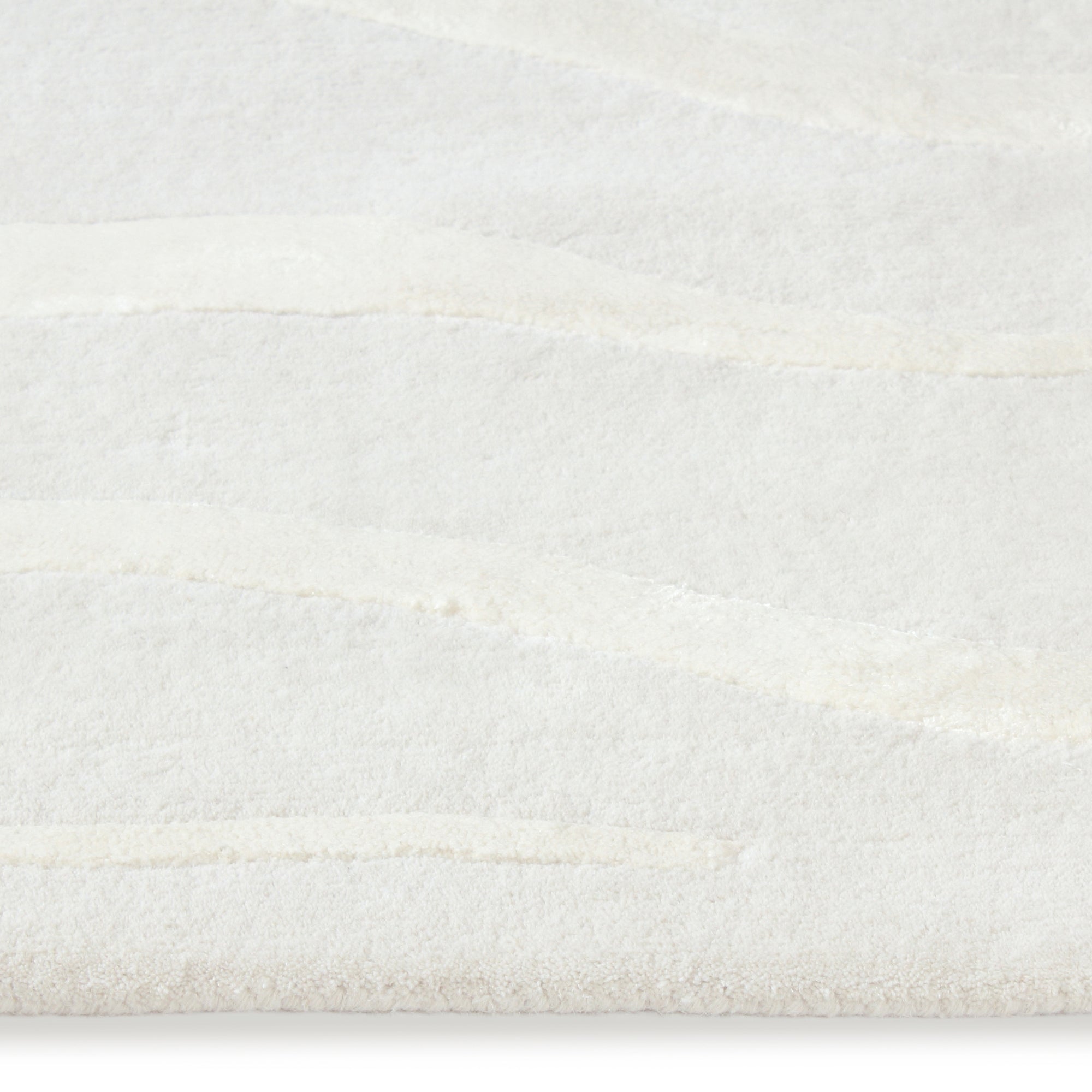 Sia Daven tapis 230x160 cm blanc cassé motifs relief
