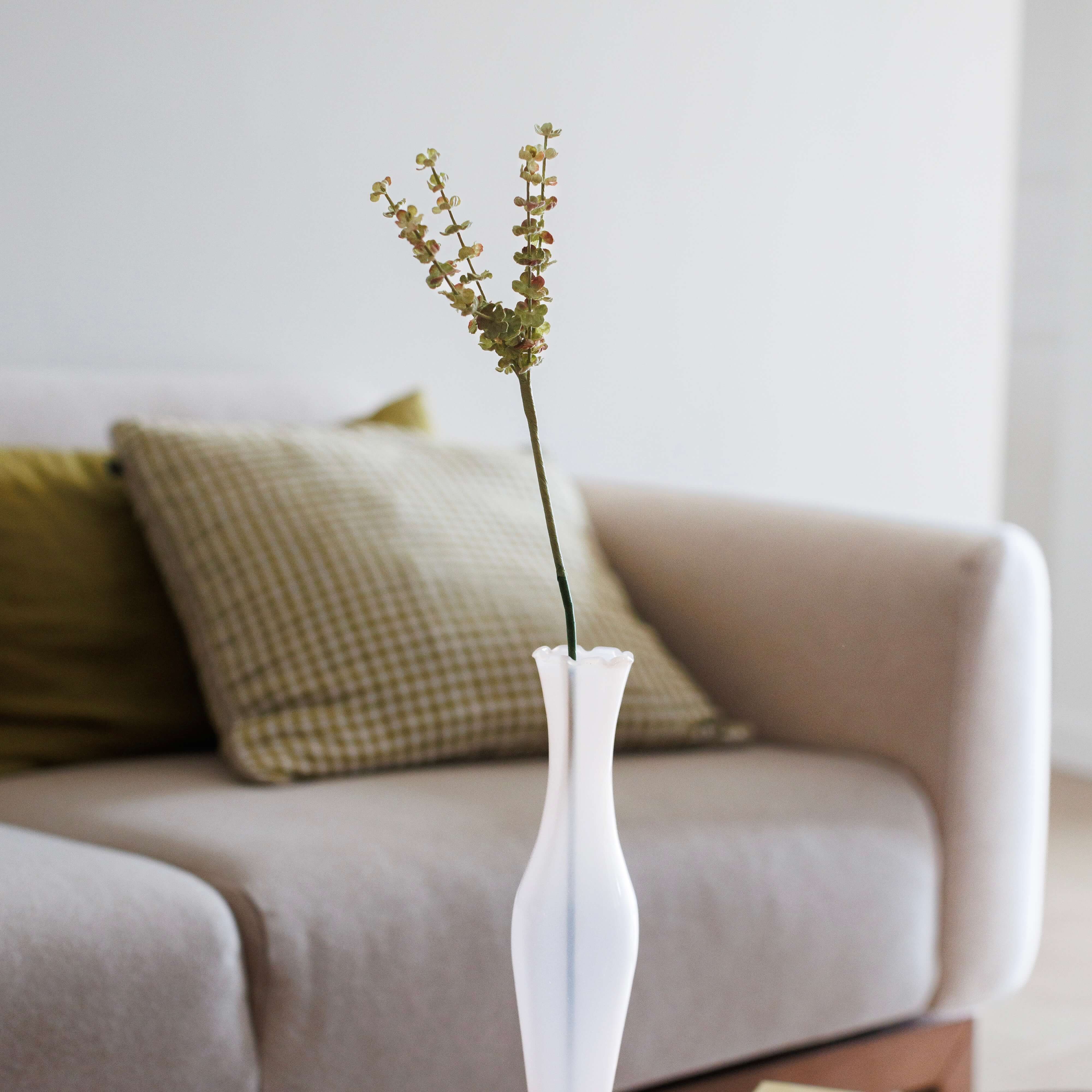 Flowrette Fleurs en papier Brins d'astilbe vert fleur x1 verdure