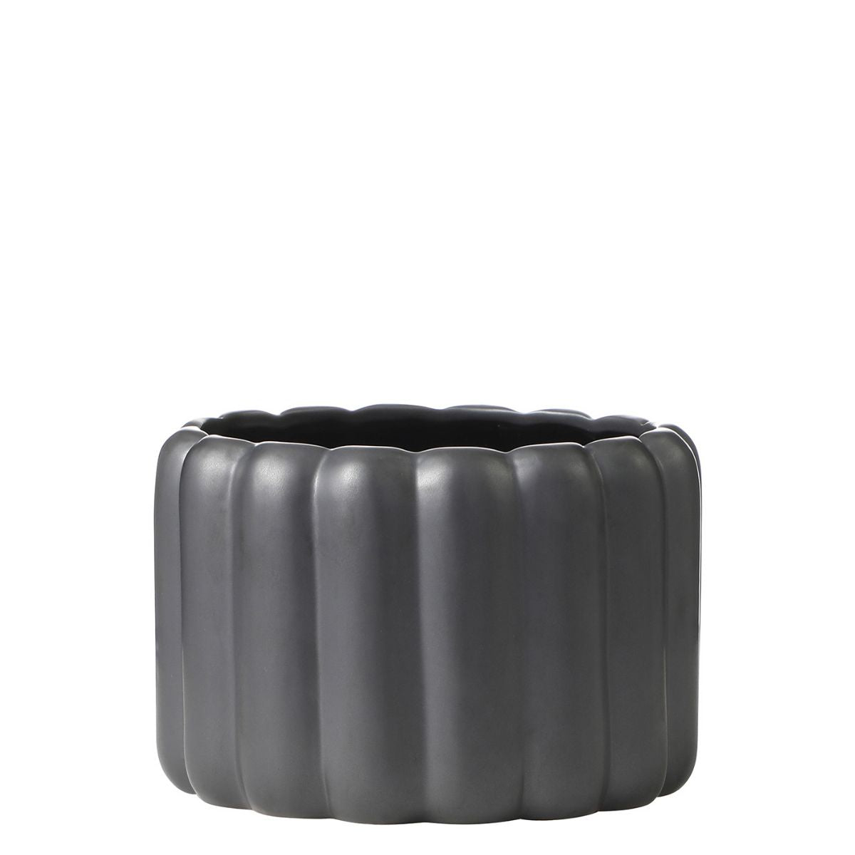 Sia Home Boudoirs cache-pot noir 13 cm céramique