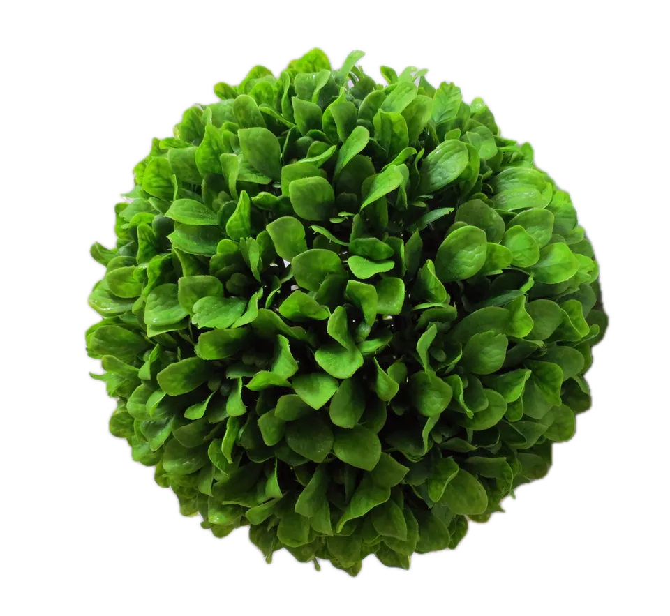 Feuillazur Rungis Boule paniculata artificiel vert 32cm sans entretien