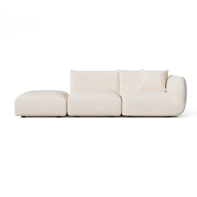Sia Home Nooma canapé angle droit modulable 4-5 places