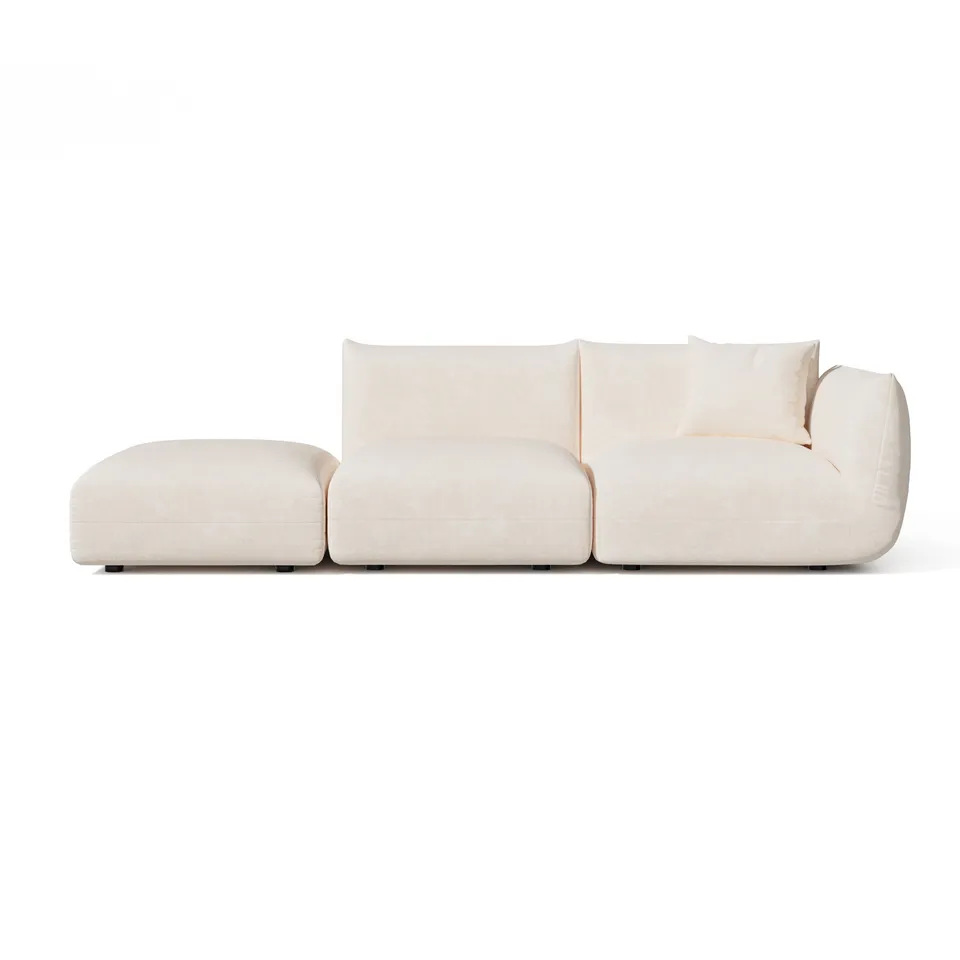 Sia Home Nooma canapé angle droit modulable 4-5 places