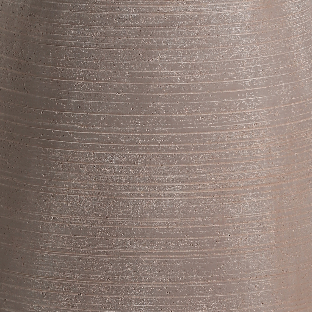 Sia Home Cache-pots Zen arrondi cache-pot marron 45 cm fibre ciment