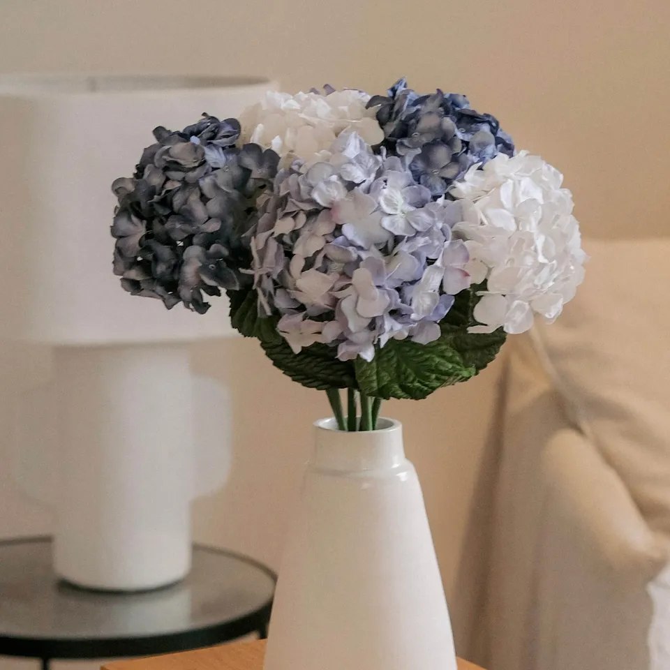 Flowrette Fleurs en papier Bouquet Baya bouquet papier bleu