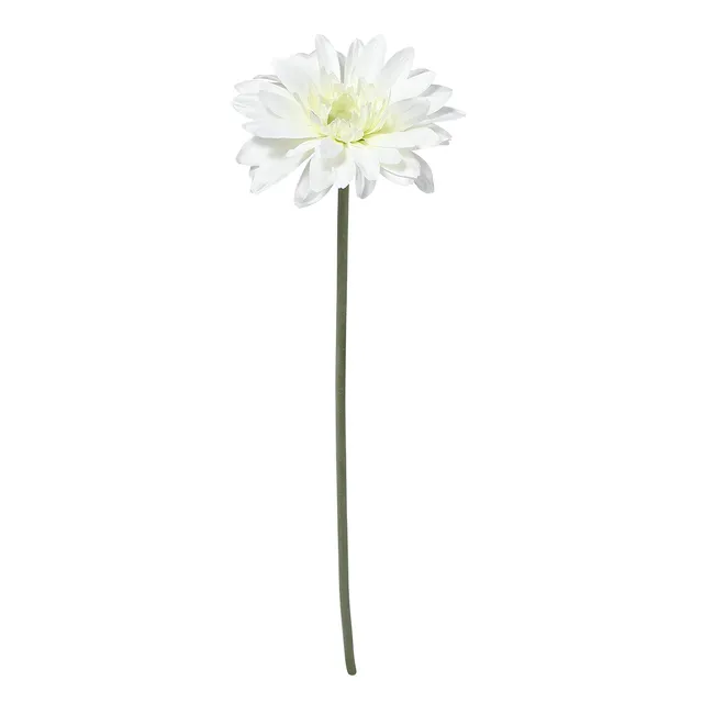 Sia Home Gerbera tige fleur artificielle blanche 59 cm