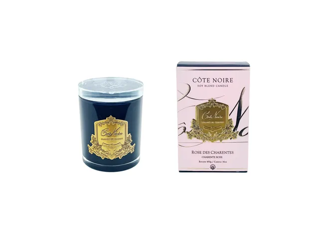 Côte Noire Soy Blend bougie Charente Rose doré 450g