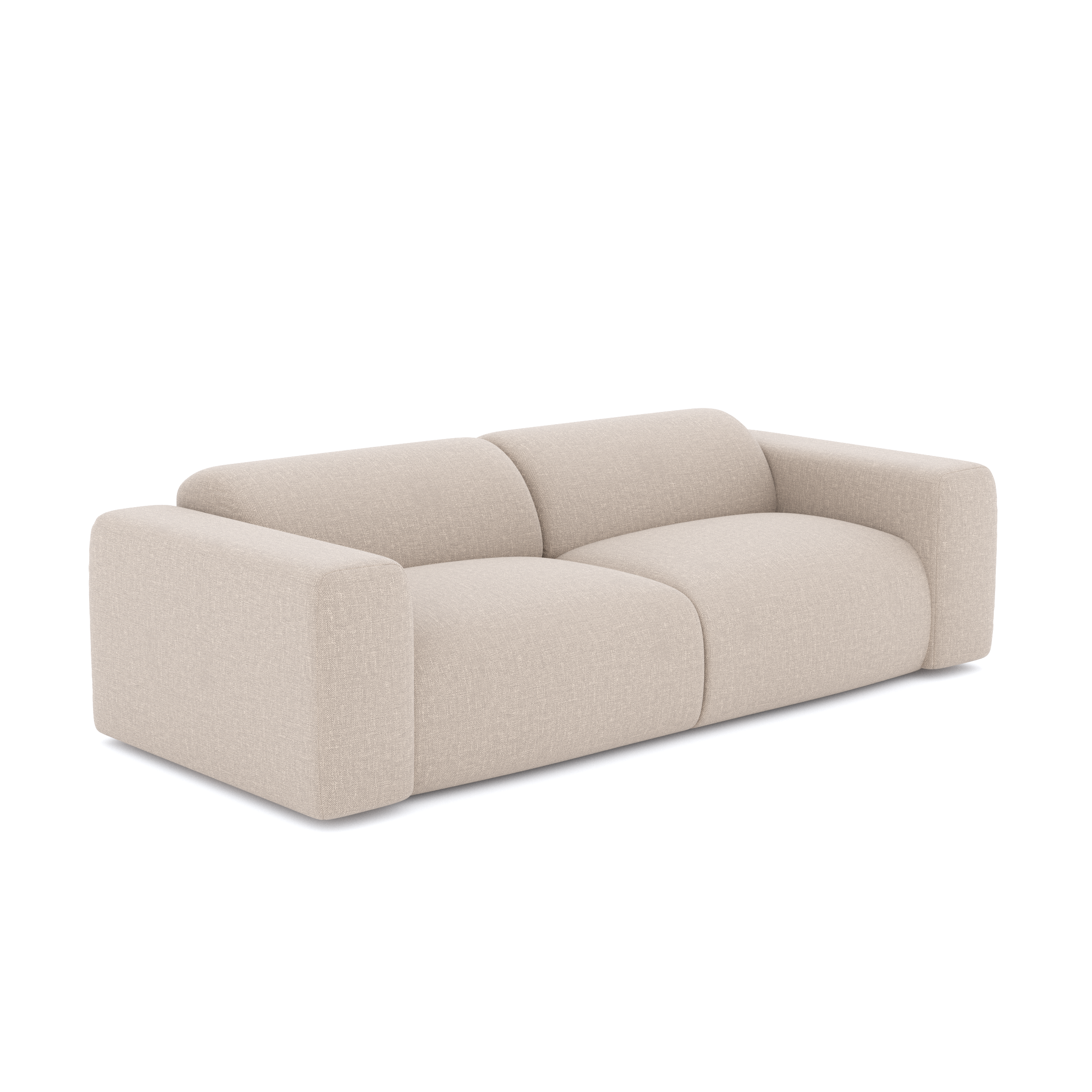 Sia Home Myra canapé droit beige assise généreuse
