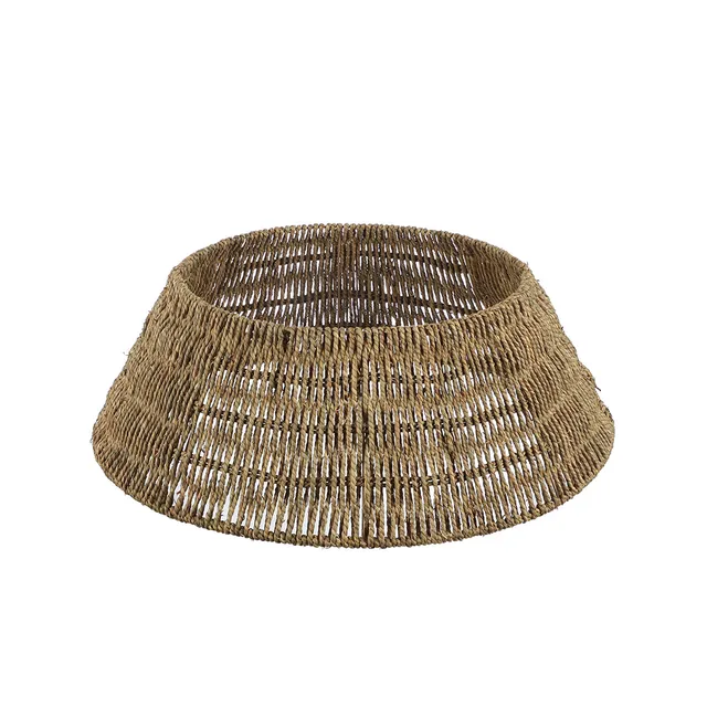 Sia Home cache-pied sapin fibre marron 65 cm