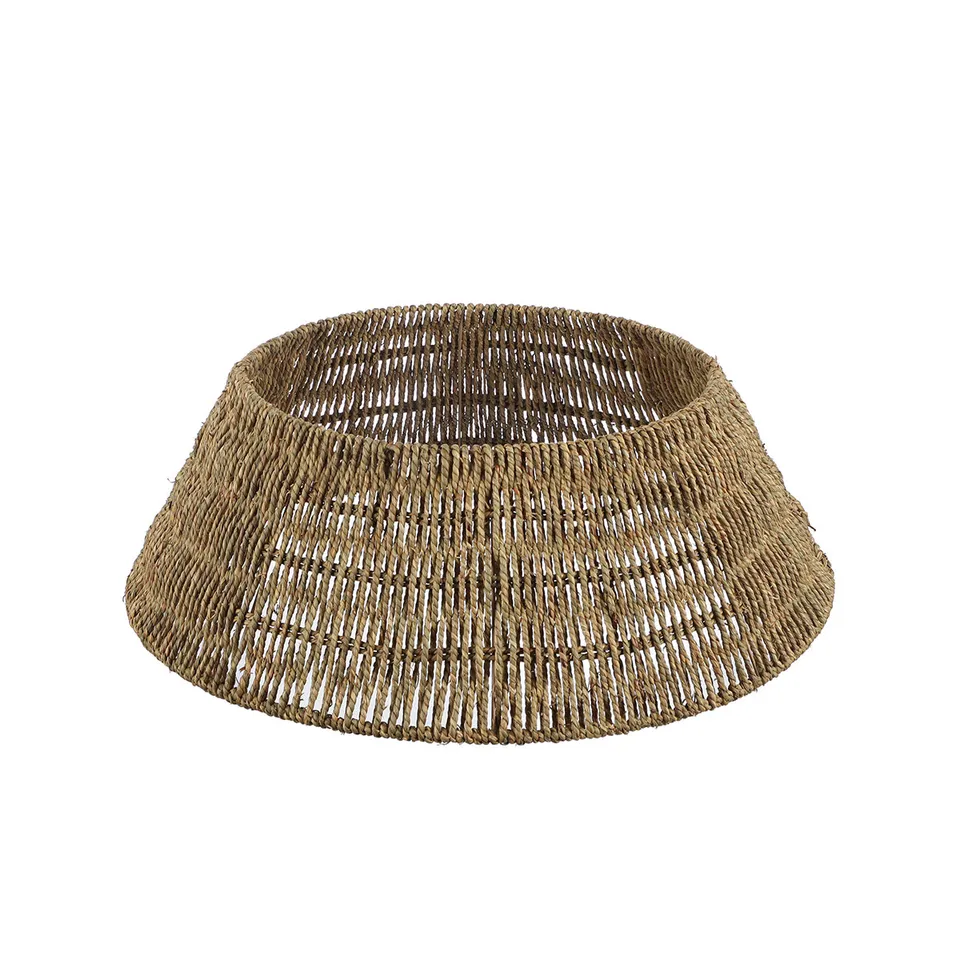 Sia Home cache-pied sapin fibre marron 65 cm
