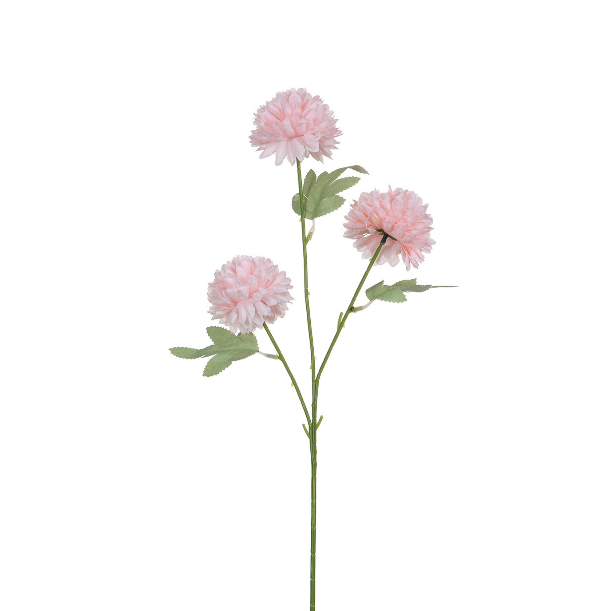 Sia Home Tiges chrysanthème artificiel blanc 63 cm