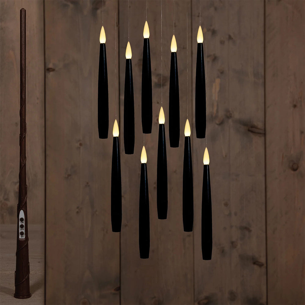 Feuillazur Rungis Produits de saison Bougies LED flottantes noires