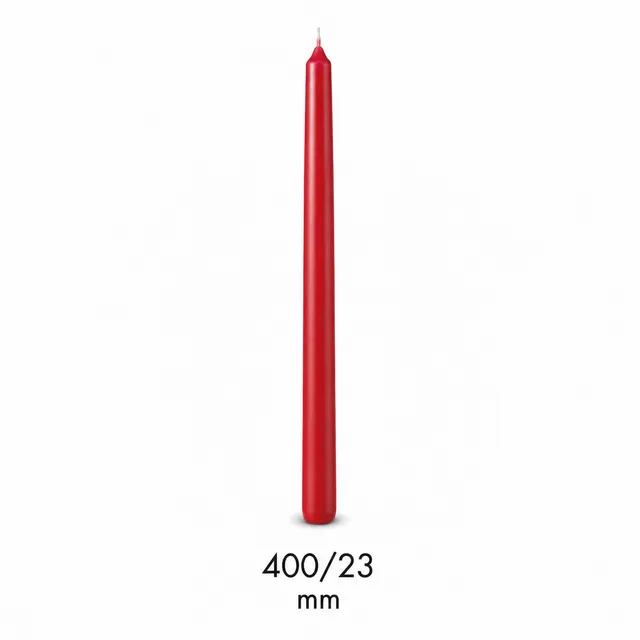 Feuillazur Rungis Bougie chandelle métallique or 240 mm x12