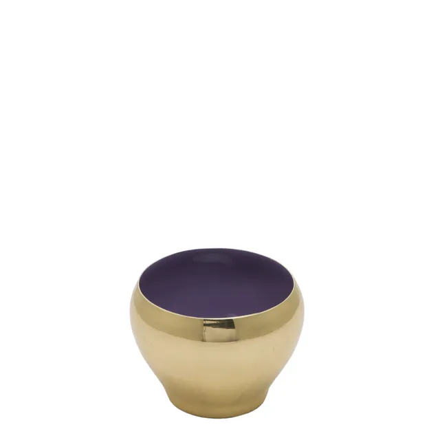 Sia Home Birman porte-bougie violet 7 cm cuivre