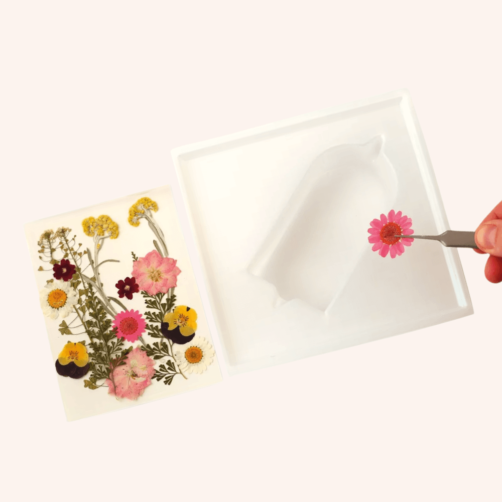 Flowrette Prairie Fleurie kit bougies géométriques 2 pièces