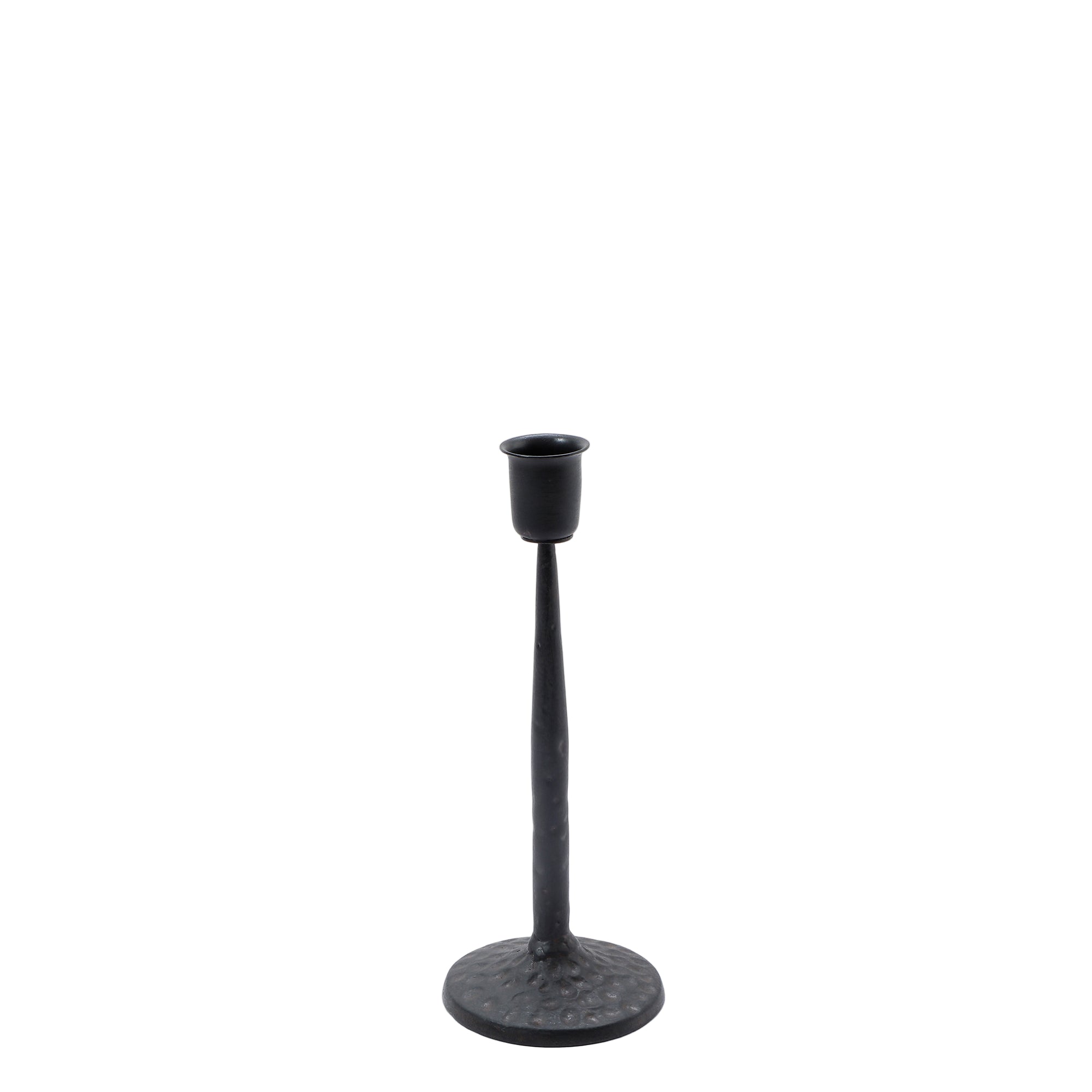Sia Home Nalia bougeoir métal noir 20.5 cm chandelle