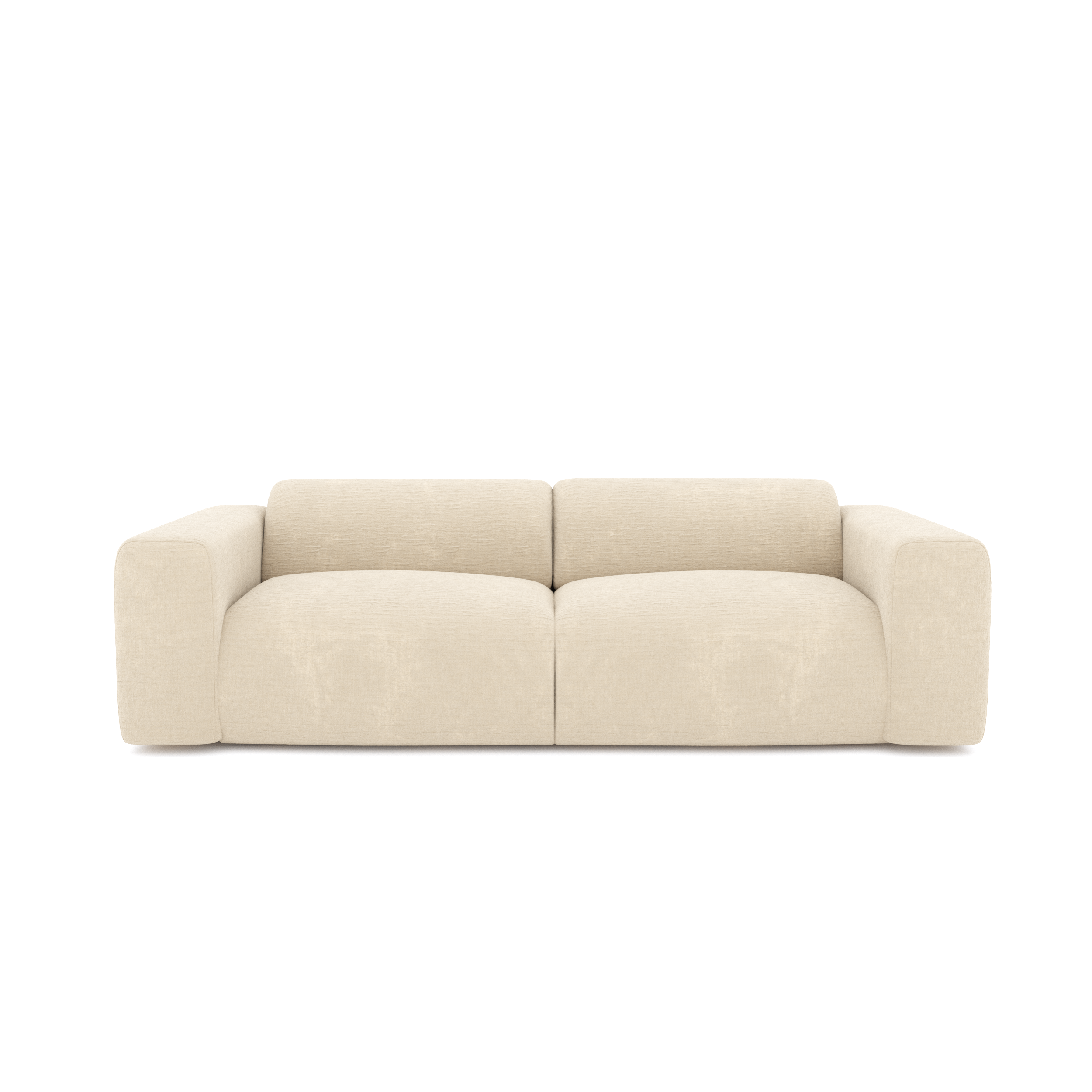 Sia Home Myra canapé crème assise arrondie