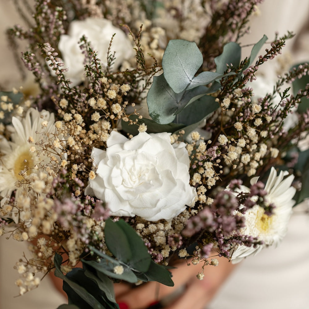 Flowrette Mouffetard bouquet fleurs stabilisées éternel