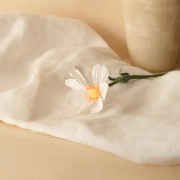 Flowrette Fleurs en papier cosmos blanc fleur papier à l'unité
