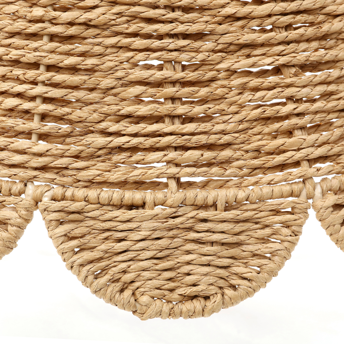 Sia Home 65 cm cache-pied sapin Noël beige corde papier