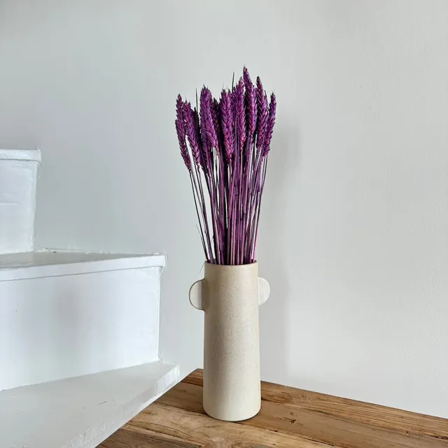 Flowrette Botte Blé Violet fleurs séchées violettes x1