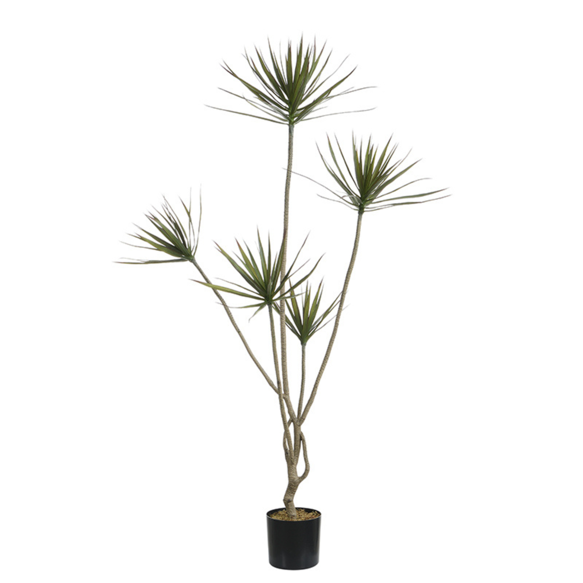 Sia Home Cordyline arbre artificiel vert 180 cm en pot