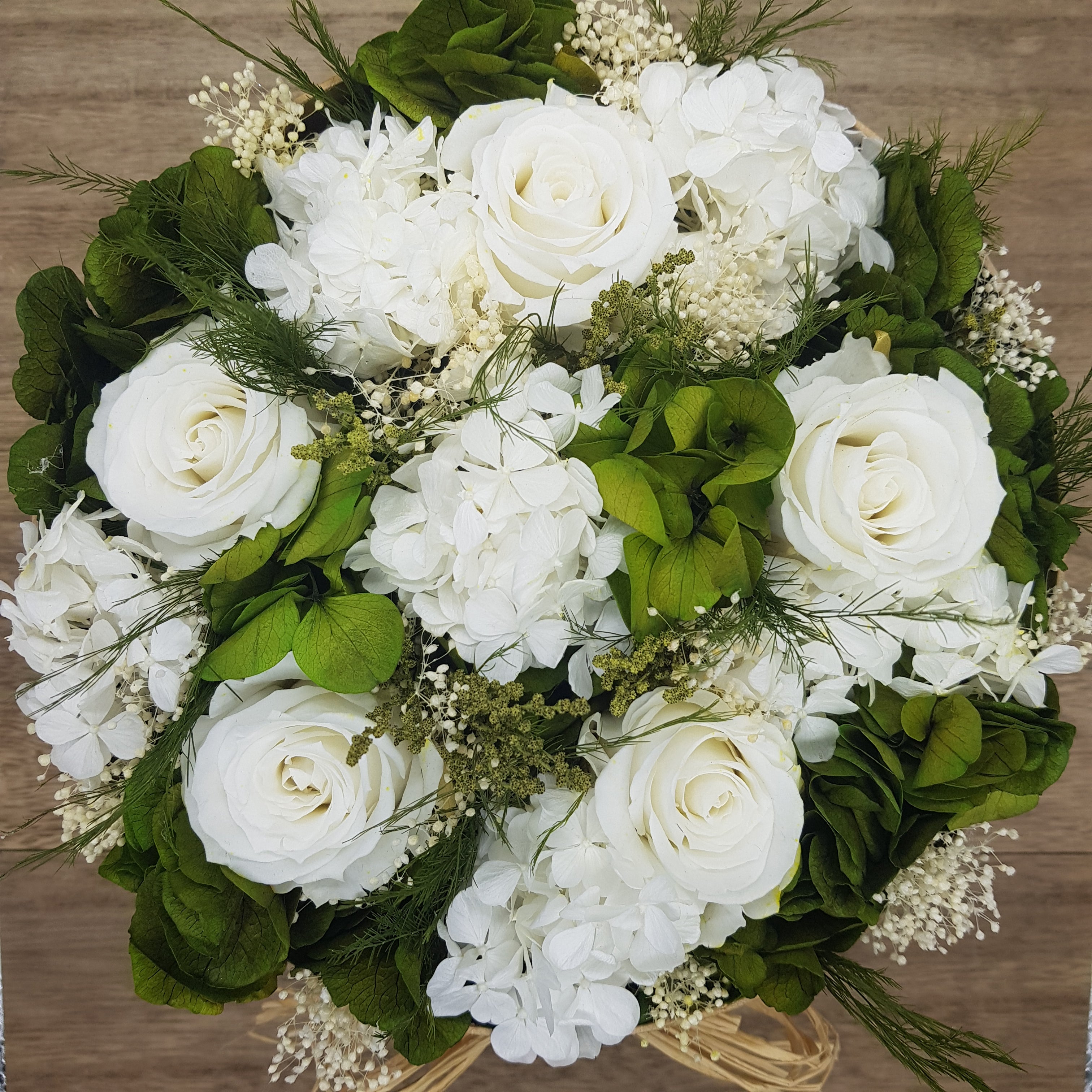 ATELIERS OUCHAMP Boîtes Passage Des Marais boîte fleurs M blanche