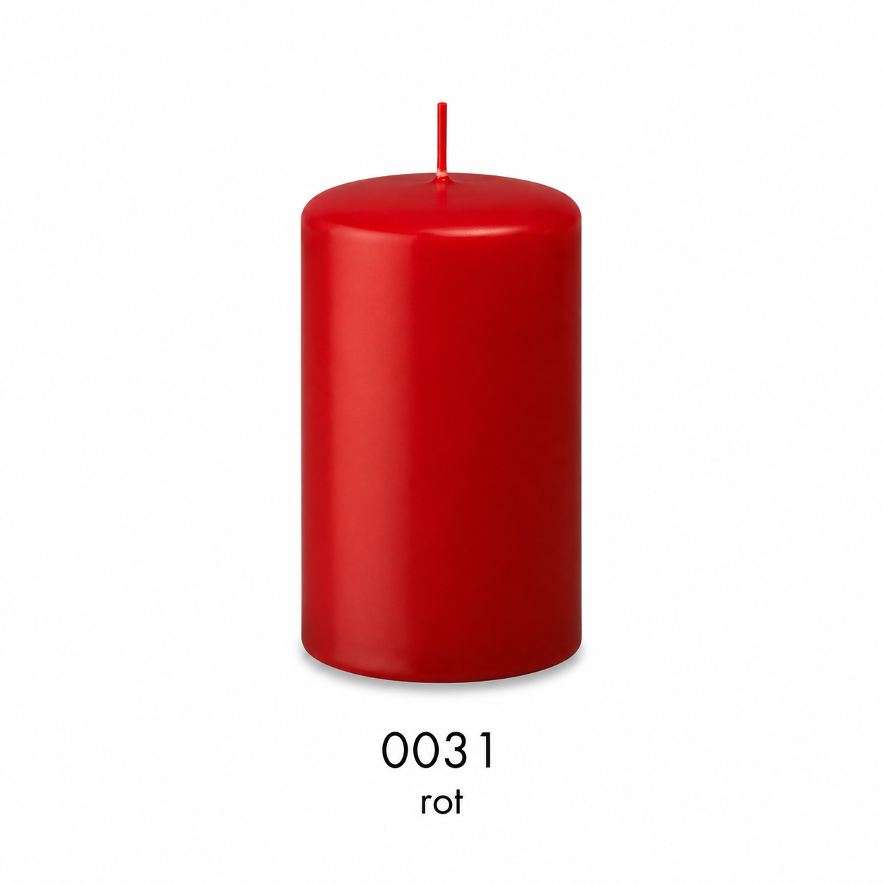 Feuillazur Rungis Bougie Bloc déco elfenbein 60x40 mm lot 24