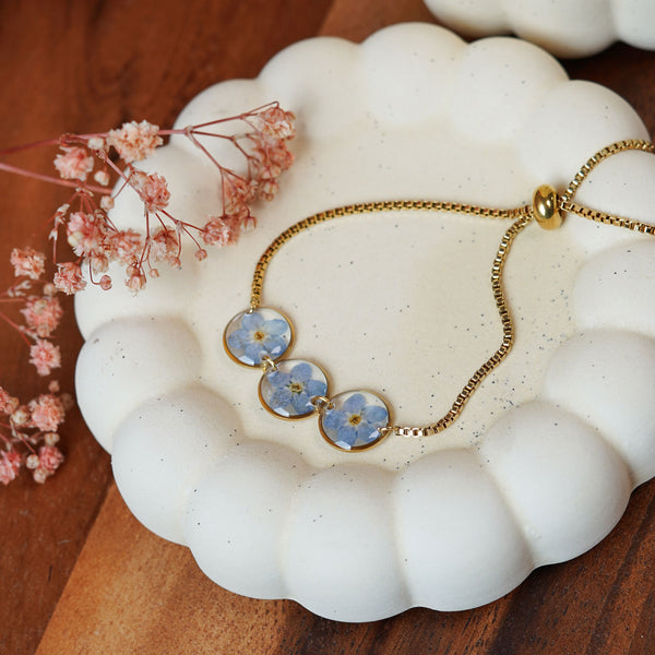 Flowrette Almée bracelet résine géométrique
