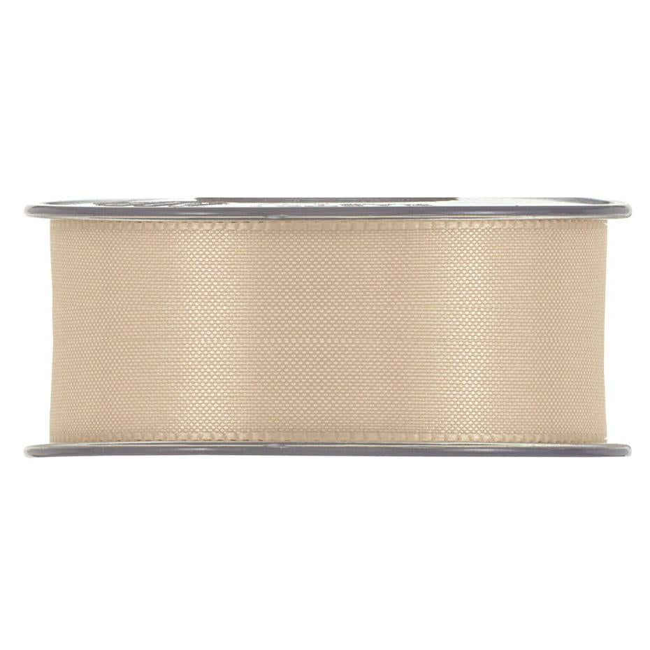 Feuillazur Rungis Ruban taft premium Blanc 10mm 50m