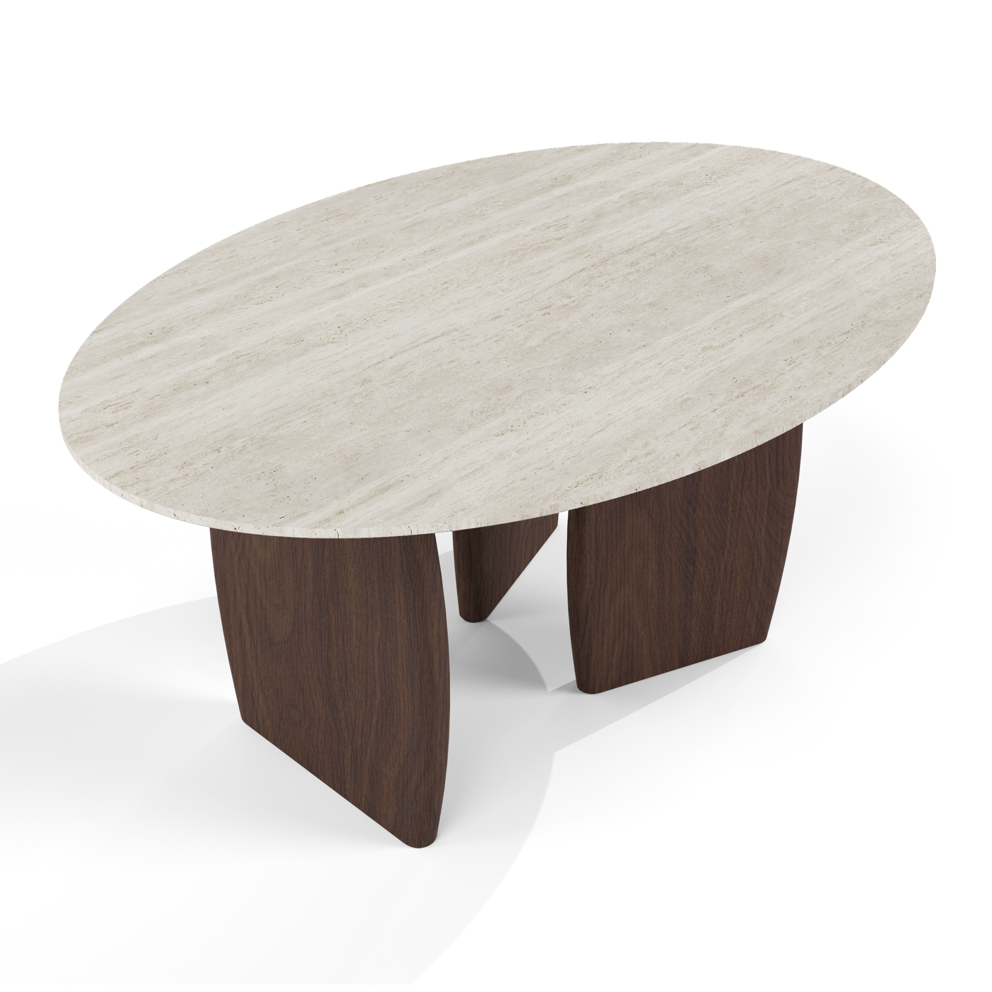 Sia Home Bali table basse céramique aspect travertin