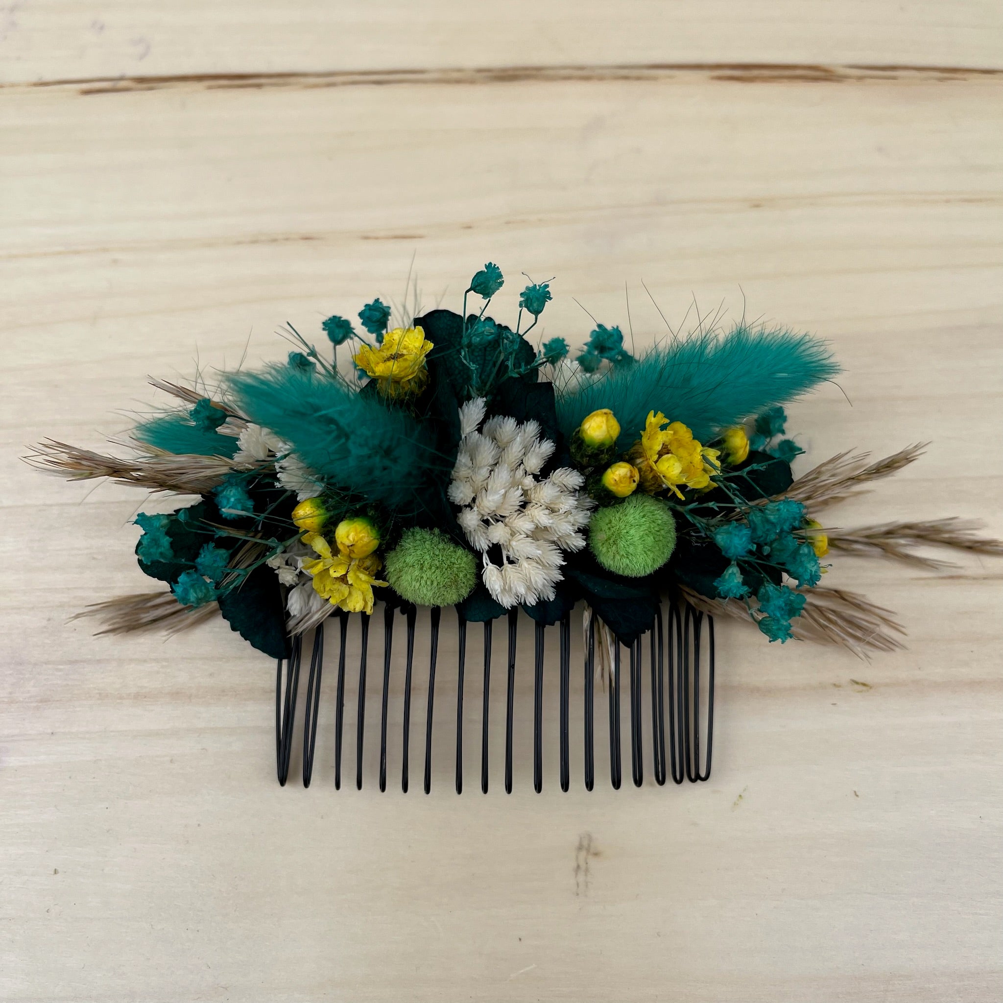 Ateliers Ouchamp Peignes Canal Saint Martin peigne fleurs 10 cm