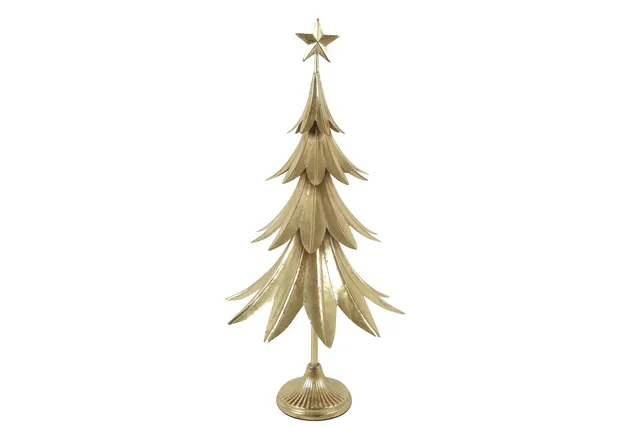 Feuillazur Rungis Sapin Or Veda sapin artificiel vert 39x37x84 cm
