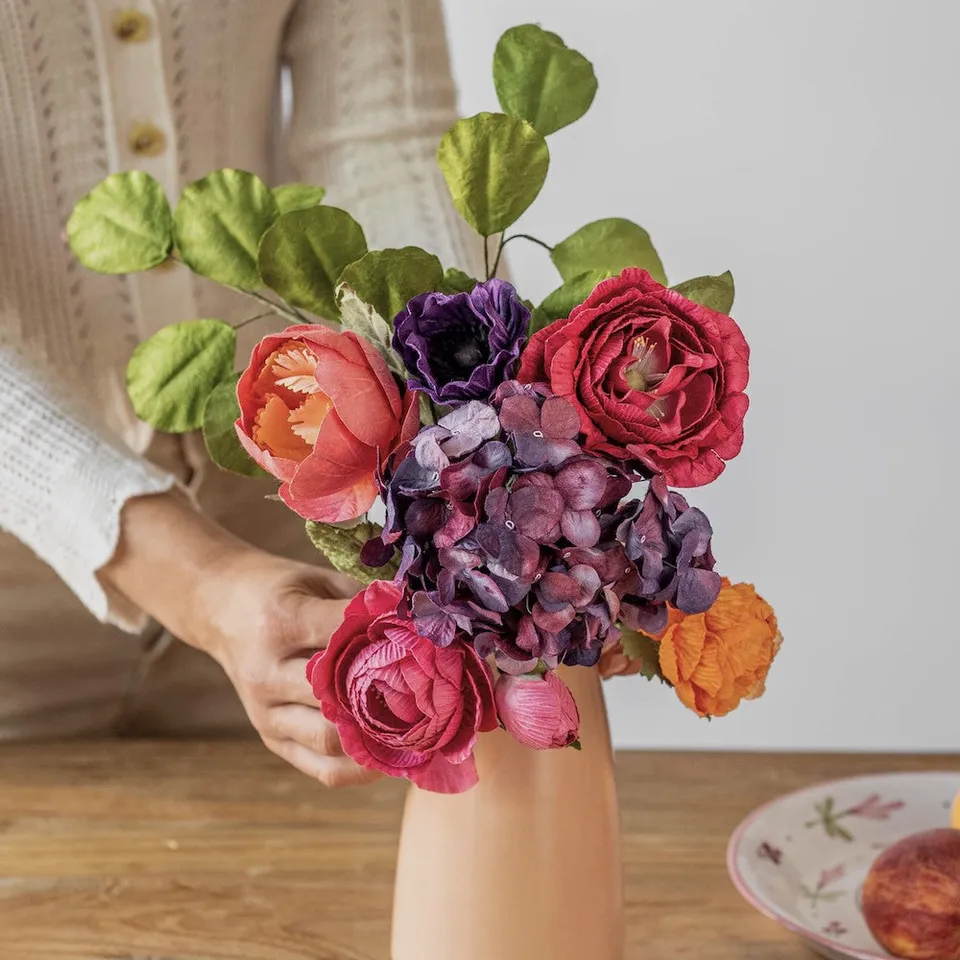 Flowrette Kahlo bouquet fleurs papier éternelles fait main