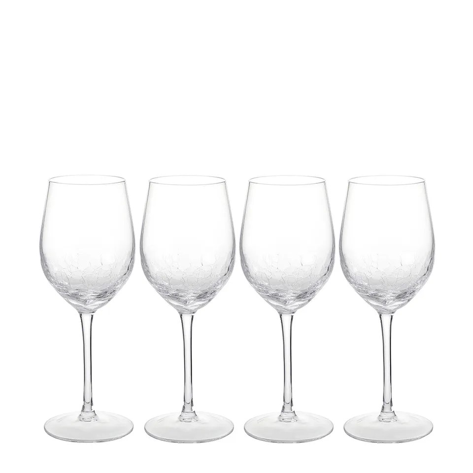 Sia Alba 21 cm verres à pied transparent lot 4 x 30 cl