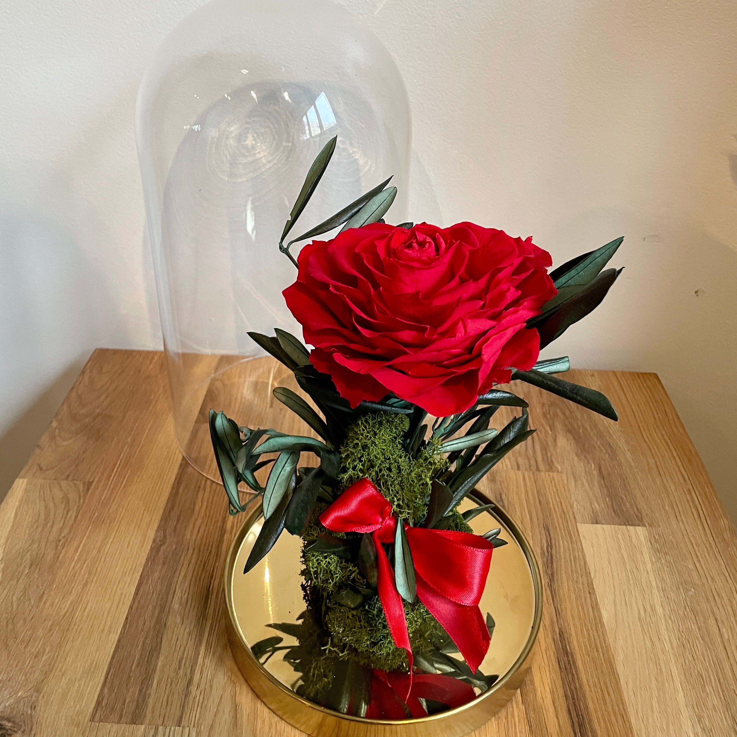 Ateliers Ouchamp Cloches Valentin Haüy rose cœur 15 cm