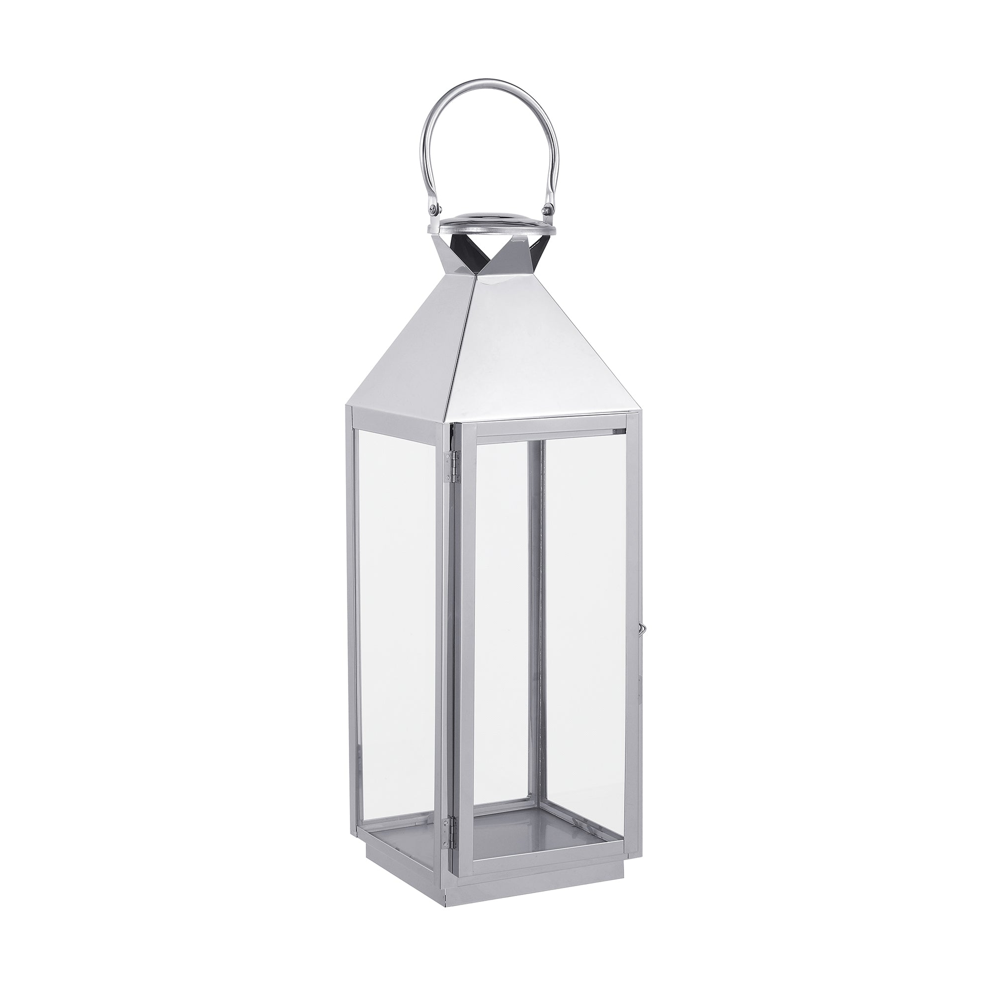Sia Lanternes Autan 55 cm lanterne argenté acier