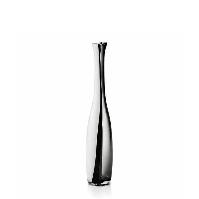 Sia Home Alaska vase verre soufflé blanc 53 cm